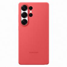 Samsung Galaxy S25 Ultra szilikon tok, Piros