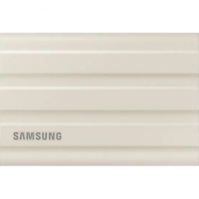 Samsung T7 Shield hordozható SSD,1TB,USB 3.2,Bézs