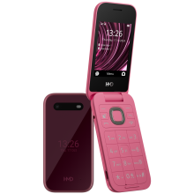 HMD 2660 FLIP 4G DS piros kártyafüggetlen mobiltelefon