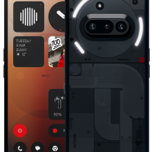 Nothing Phone (3A) fekete, 12+256 GB okostelefon
