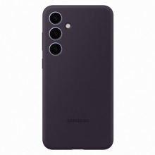 Samsung Galaxy S24 Plus szilikon tok, Sötét lila