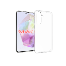 Samsung A36 vékony szilikon hátlap,Átlátszó