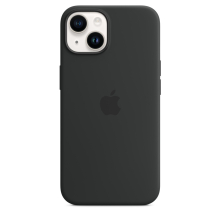 Apple iPhone 14 Plus Szilikon Magsafe tok,Fekete