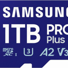 Samsung Pro Plus microSD + kártyaolvasó R180/W130, 1TB