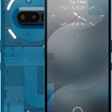 Nothing Phone (3A) kék, 12+256 GB okostelefon