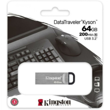 Kingston 64GB DataTraveler Kyson USB 3.2 Gen 1 fém