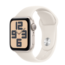 Apple Watch SE2 v3 GPS 40mm  csillagfény alutok, sportszíj M/L