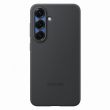 Samsung Galaxy S25 szilikon tok, Fekete