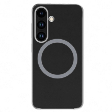 Samsung S25 Yuchuan mágneses tok, Átlátszó