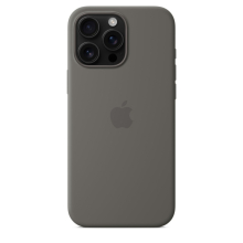 Apple iPhone 16 Pro Max MagSafe szilikon, kőszürke