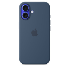 Apple iPhone 16 MagSafe-rögzítésű szilikontok, denim