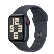 Apple Watch SE2 v3 Cellular 40mm fekete alutok, sportszíj M/L