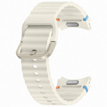 Samsung Watch 7 sportszíj (S/M), Krém